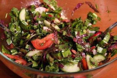 Salată de leurdă cu lobodă